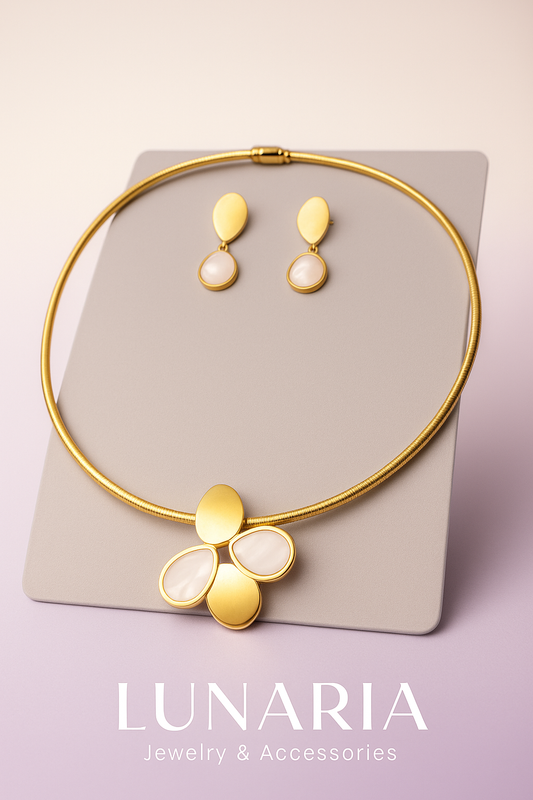 Set de Collar y aretes