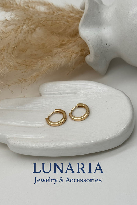 Aros en Oro Laminado 18K