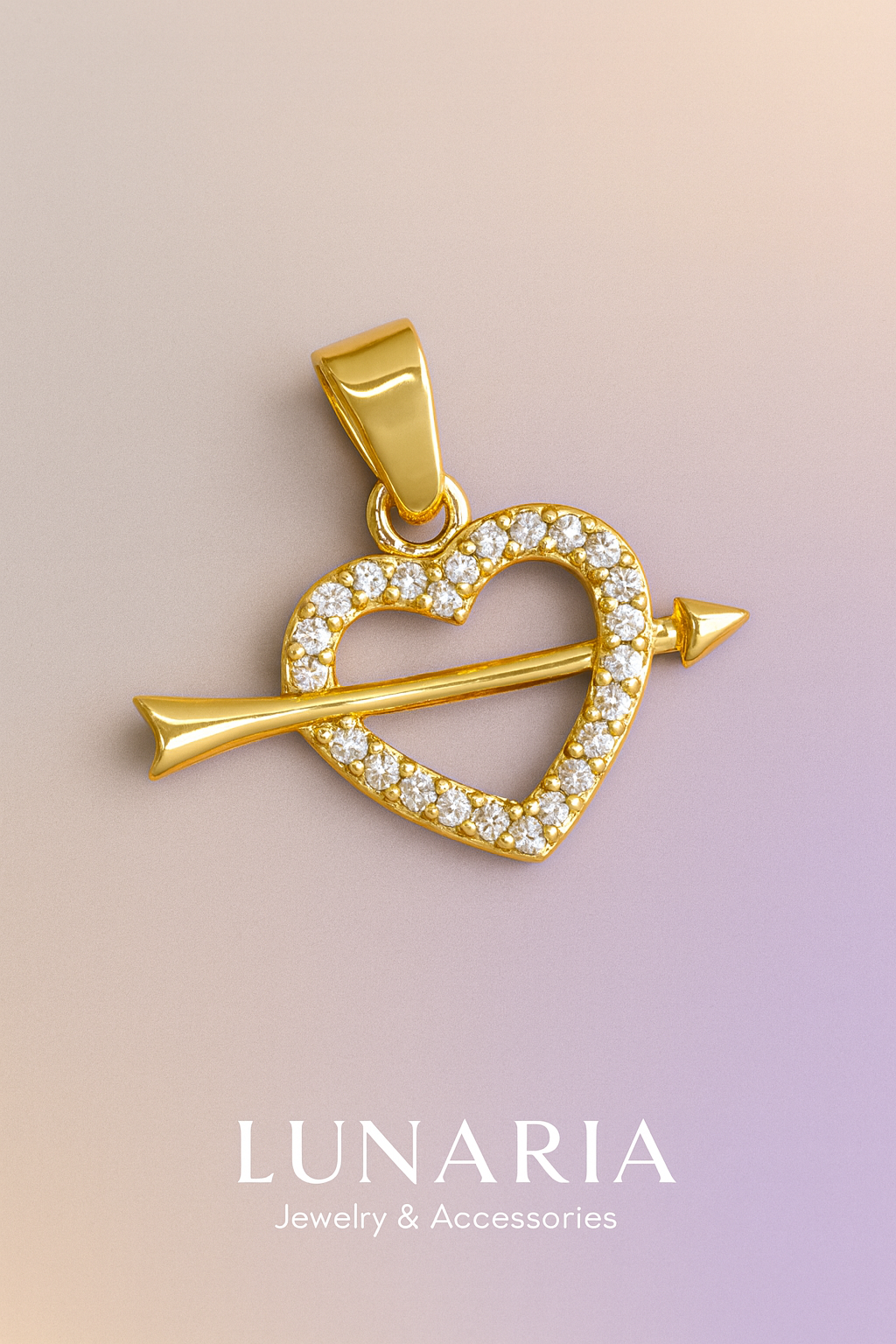 Dije Corazon Flechado