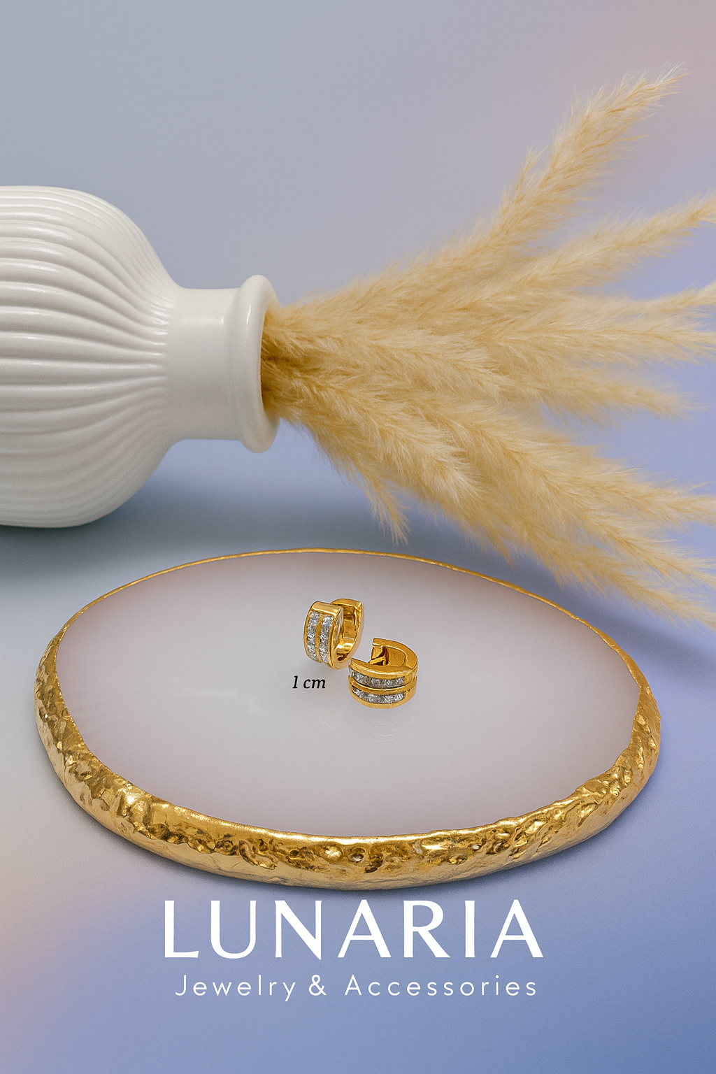 Candongas Huggies Diamantada