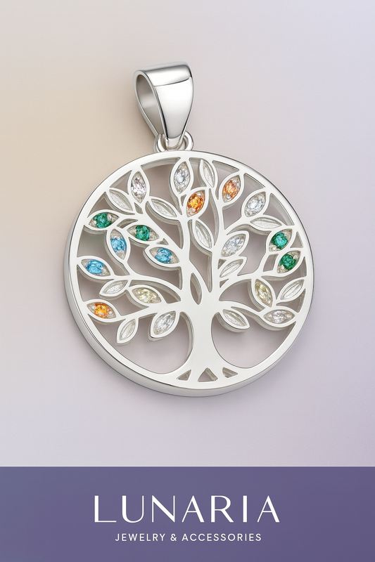 Dije Arbol de Zirconia