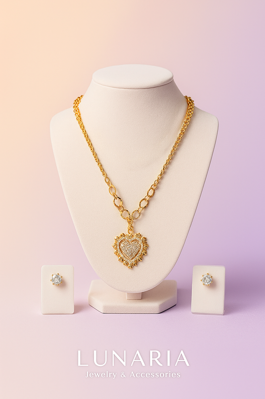 Set de Collar y aretes