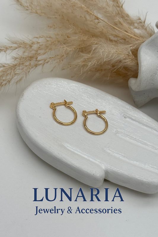 Candongas en Oro Laminado 18k