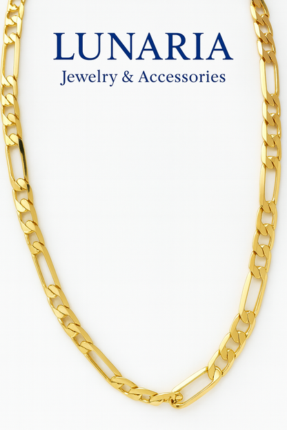 Cadena Tejido Figaro Grueso 50 cm