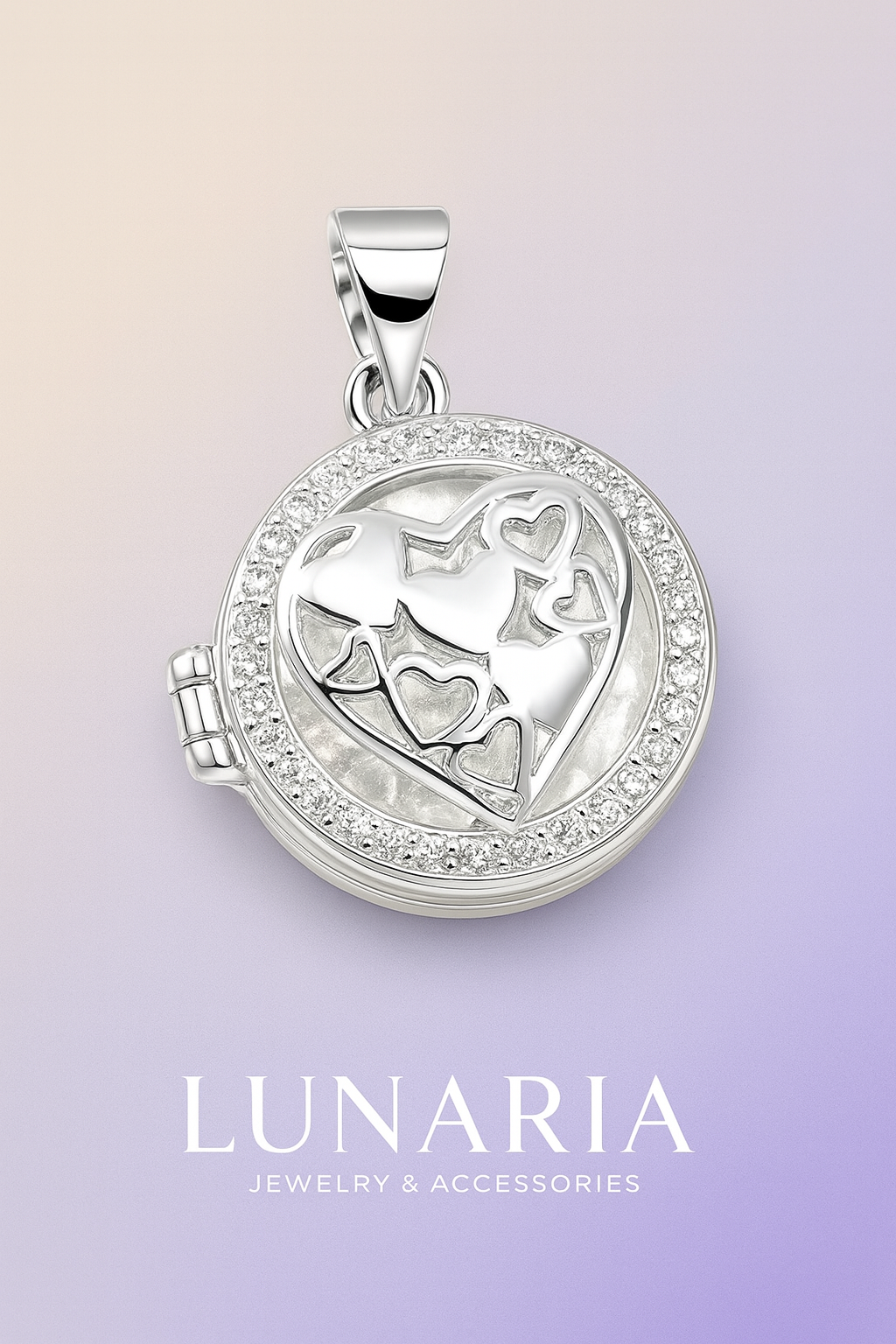 Dije Reliquiario de Amor