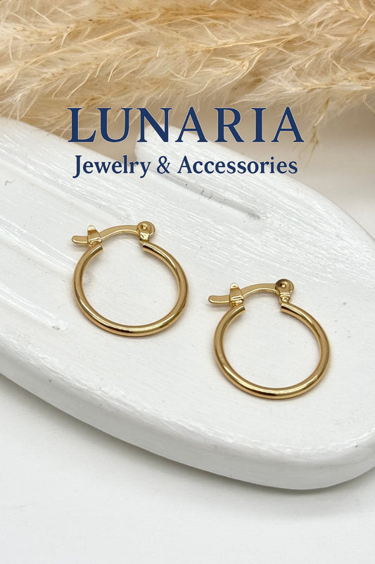 Candongas en Oro Laminado 18k