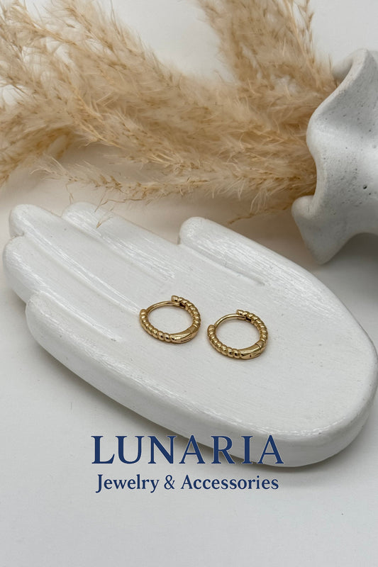 Aros en Oro Laminado 18K