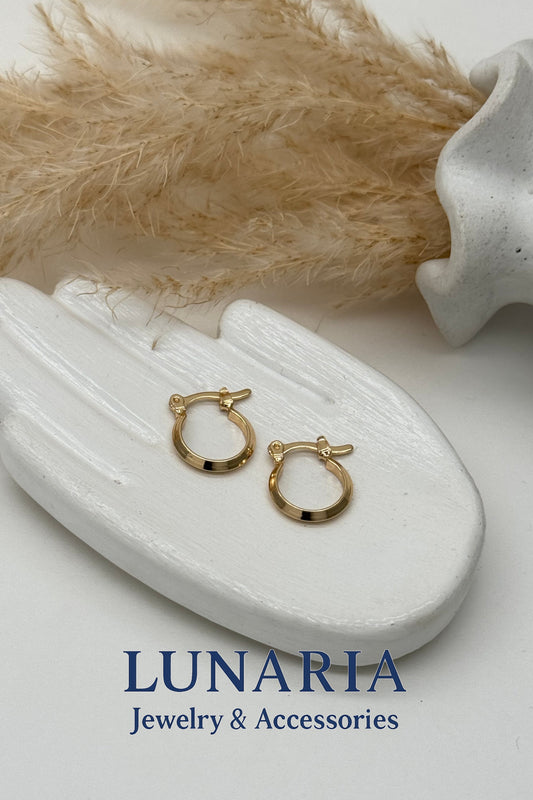 Candongas en Oro Laminado 18k