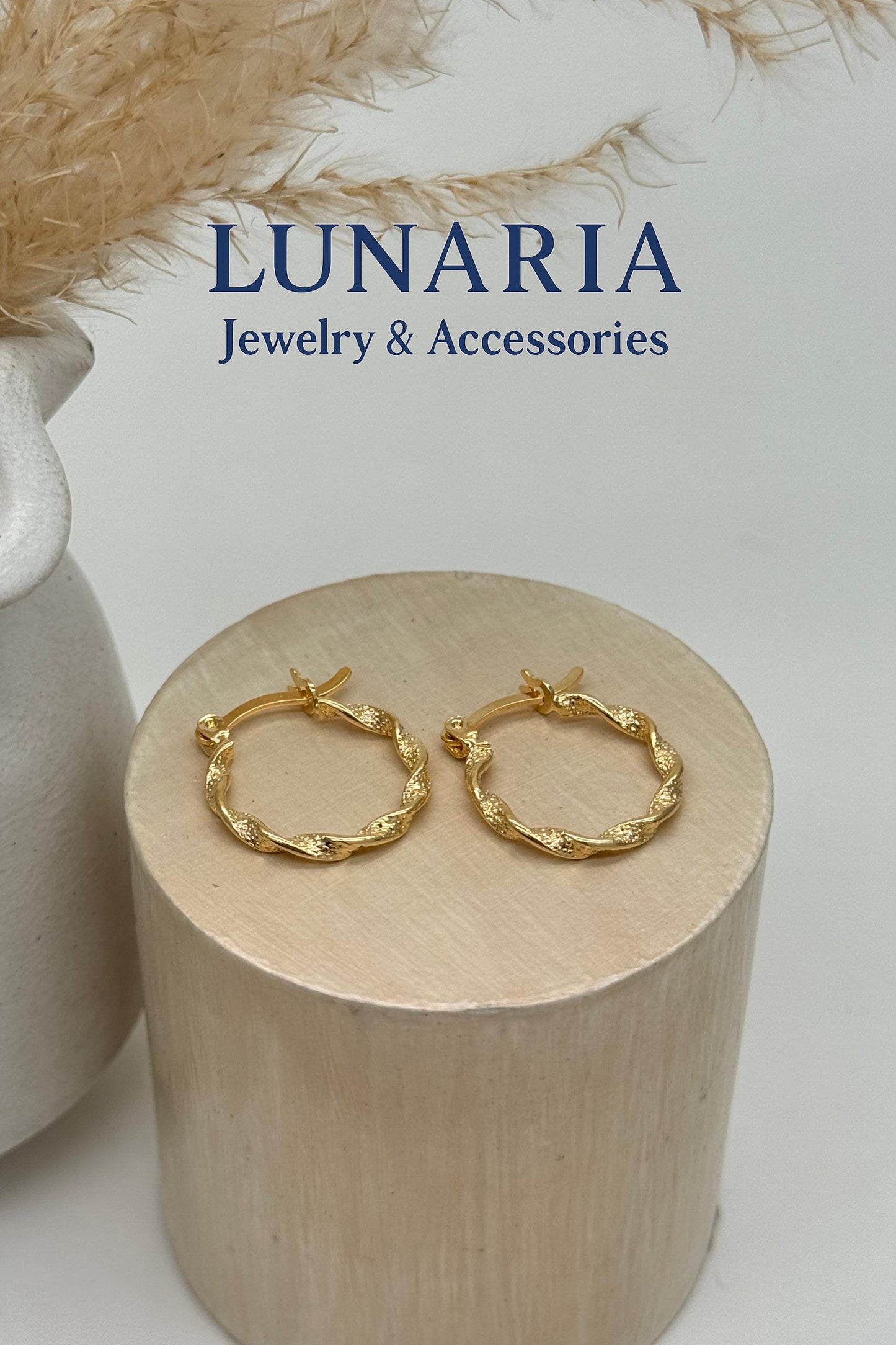 Candongas en Oro Laminado 18k