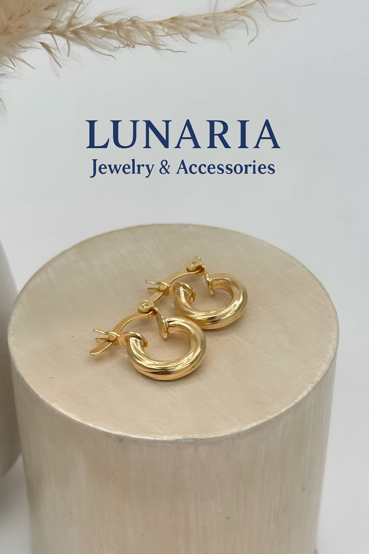 Candongas en Oro Laminado 18k