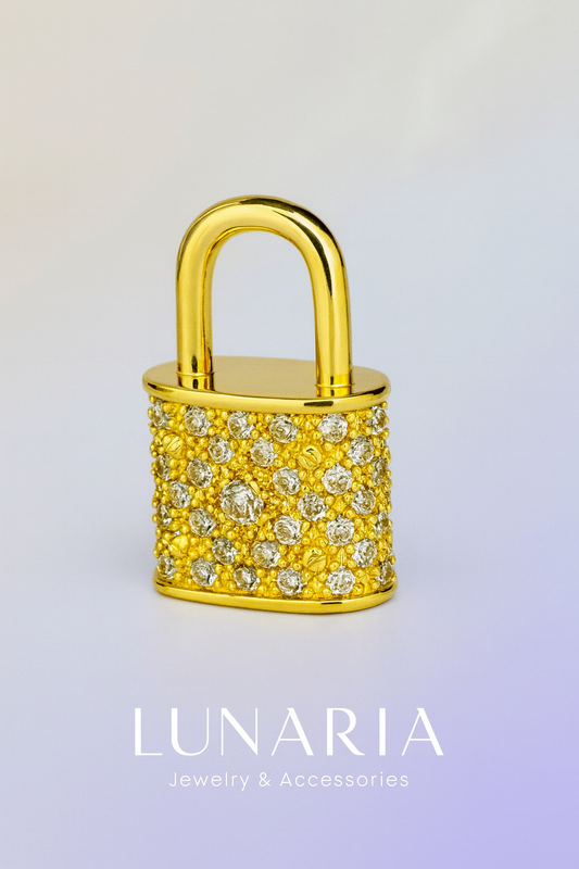 Dije de Candado Diamantado