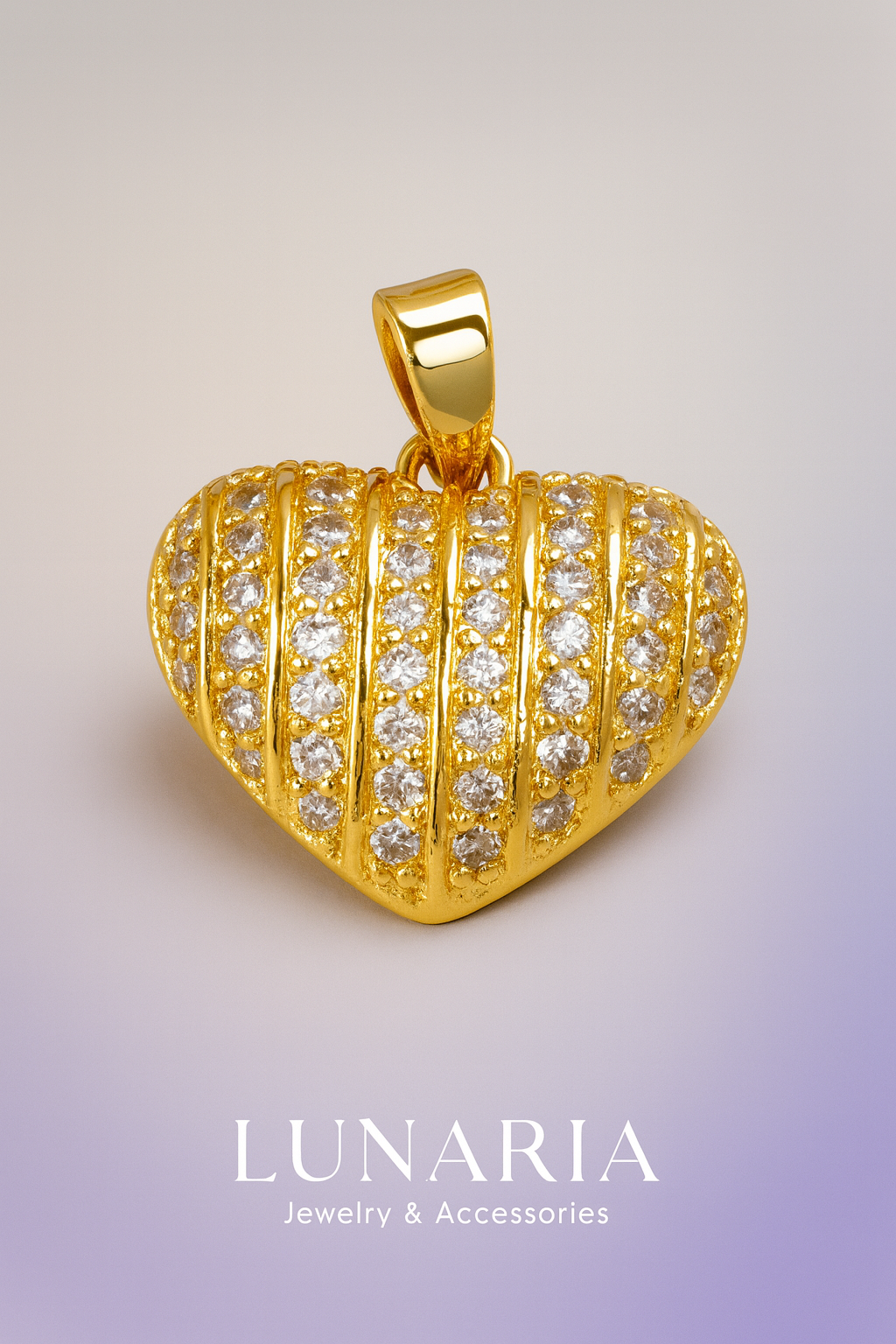 Dije Corazon Diamantado