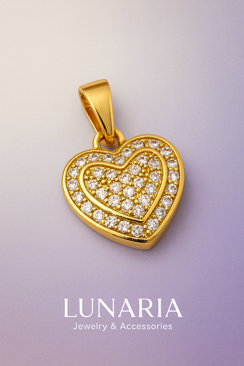 Dije Corazon Diamantado