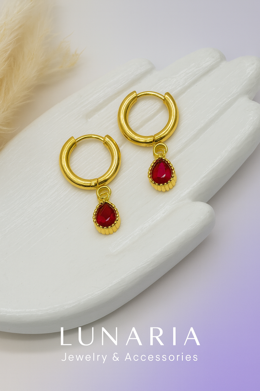 Candongas Circon Rojo