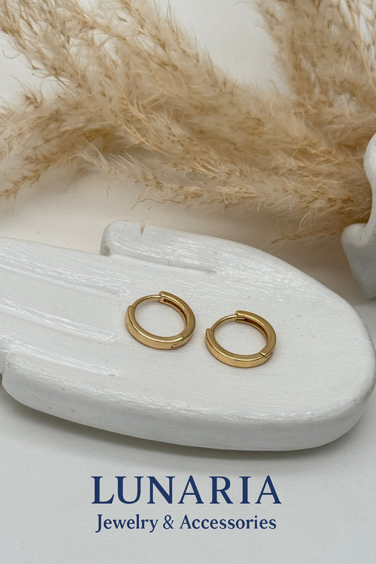 Aros en Oro Laminado 18K