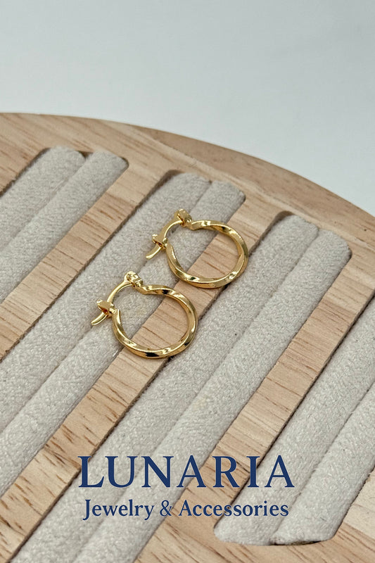 Candongas en Oro Laminado 18k