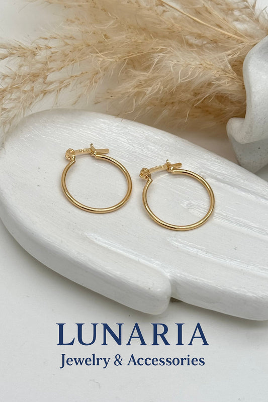 Candongas en Oro Laminado 18k