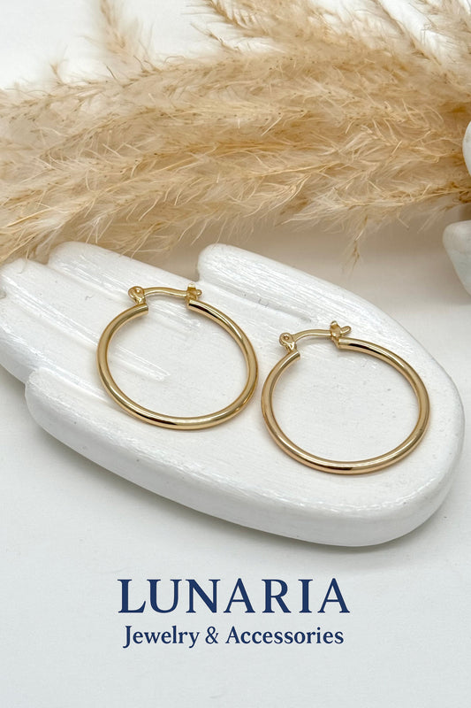 Candongas en Oro Laminado 18k