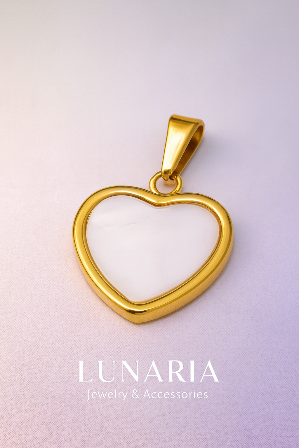 Dije Corazón Blanco