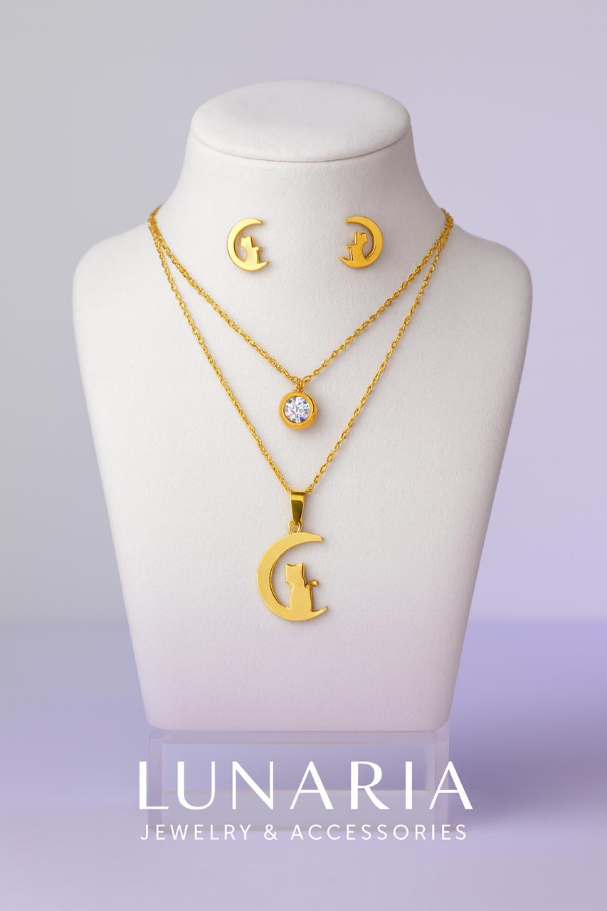 Set de Collar y aretes