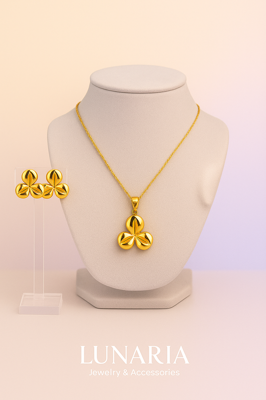 Set de Collar y aretes