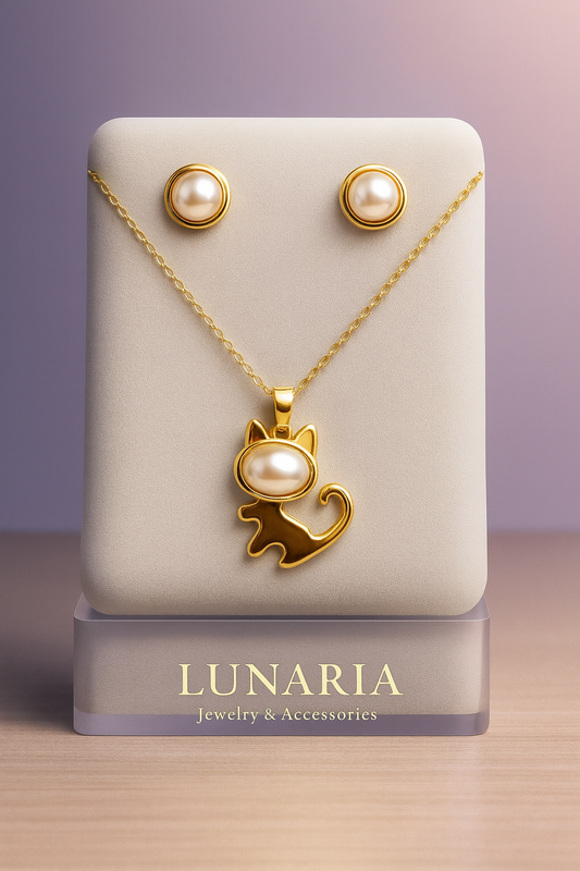 Set de Collar y aretes