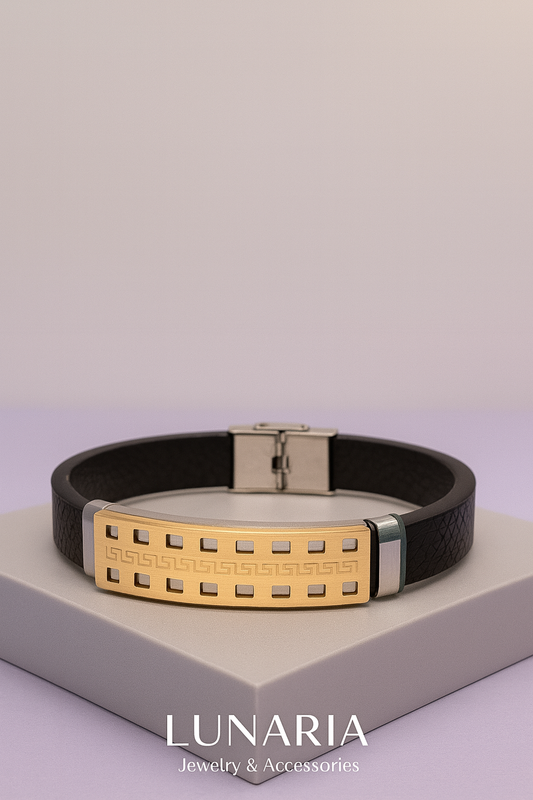 Brazalete Malla Dorada