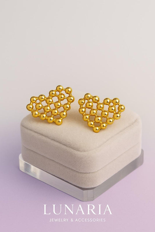 Aretes Deseo Dorado
