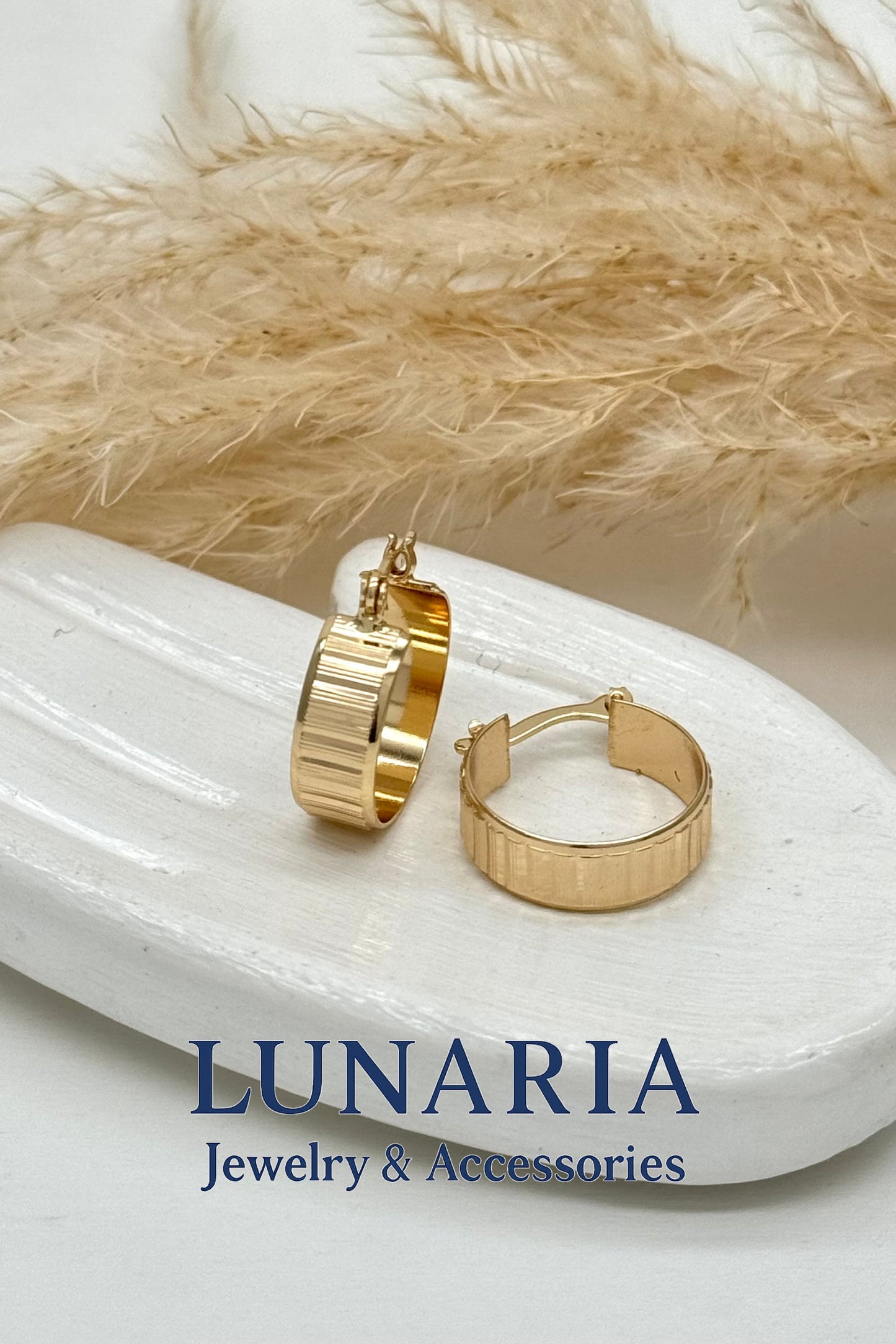 Candongas en Oro Laminado 18k