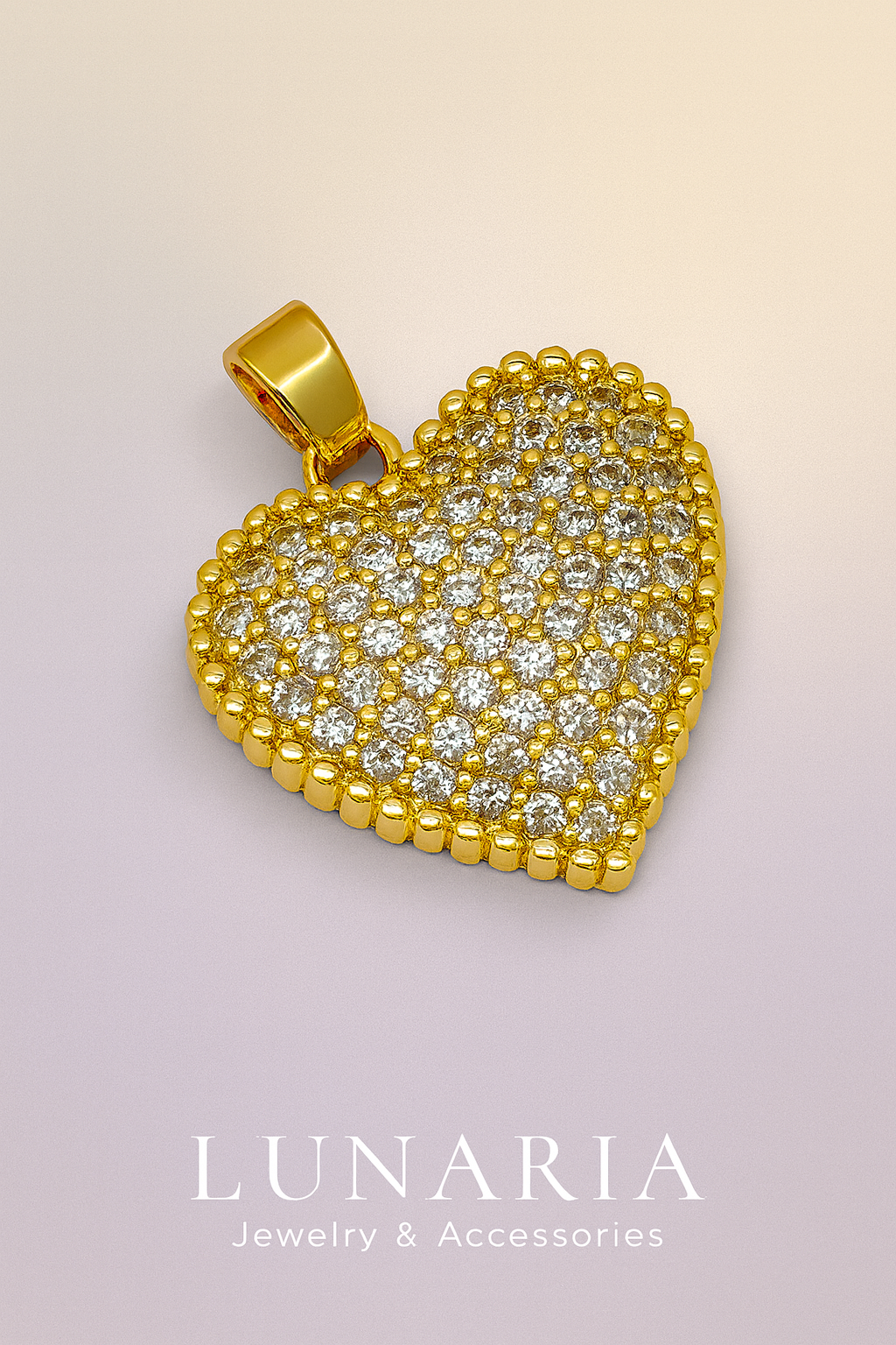 Dije Corazon Diamantado