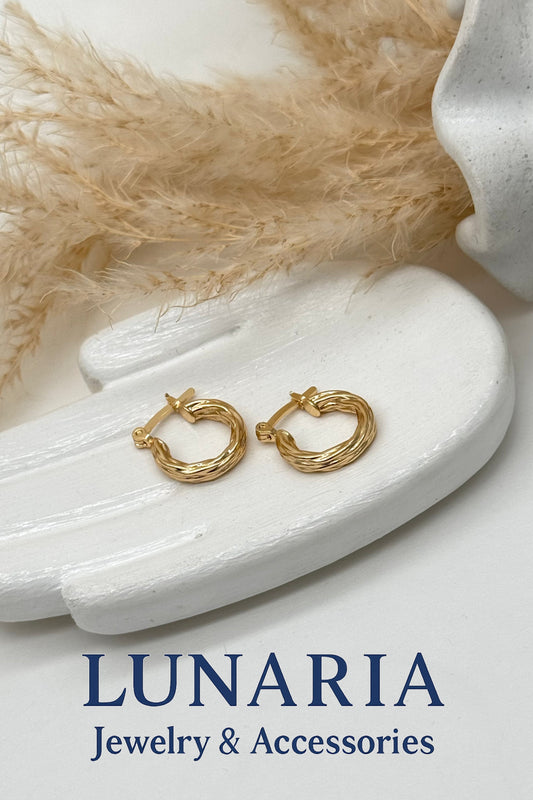 Candongas en Oro Laminado 18k