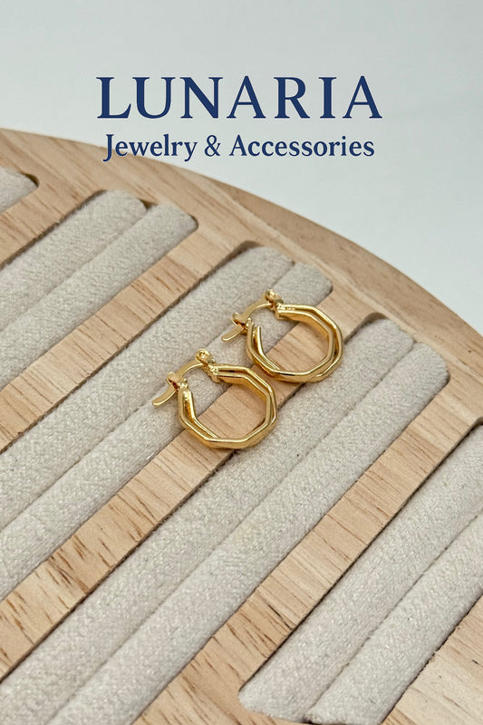 Candongas en Oro Laminado 18k