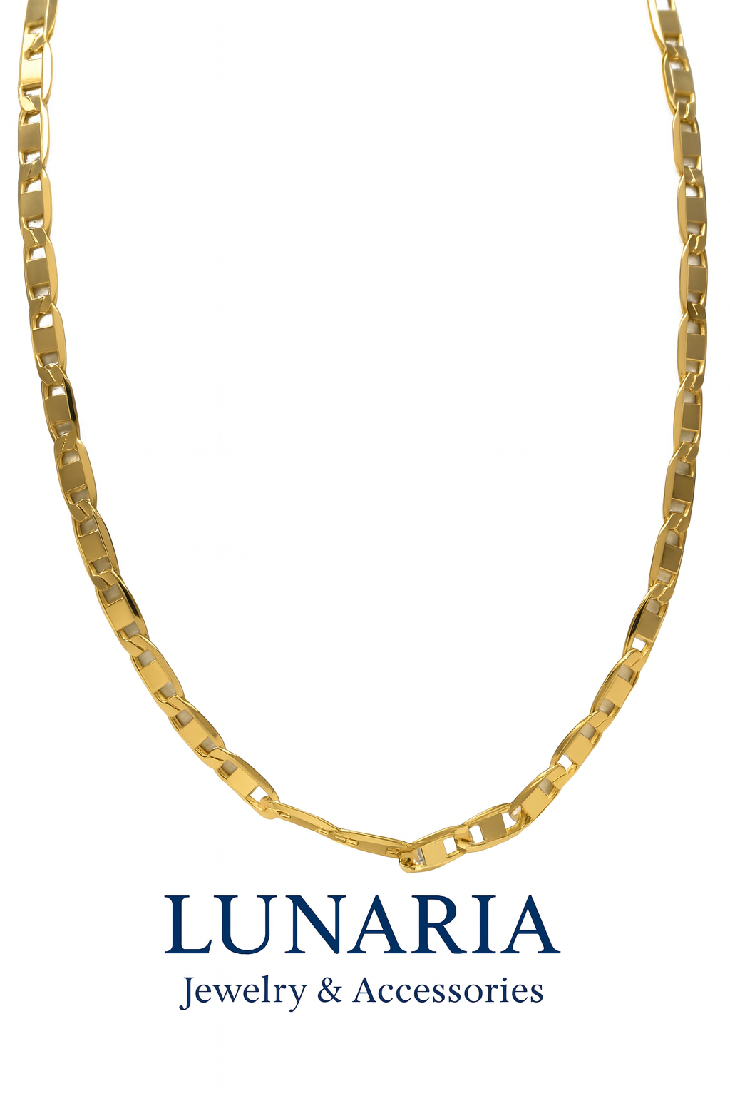 Cadena Tejido Valentino 50 cm