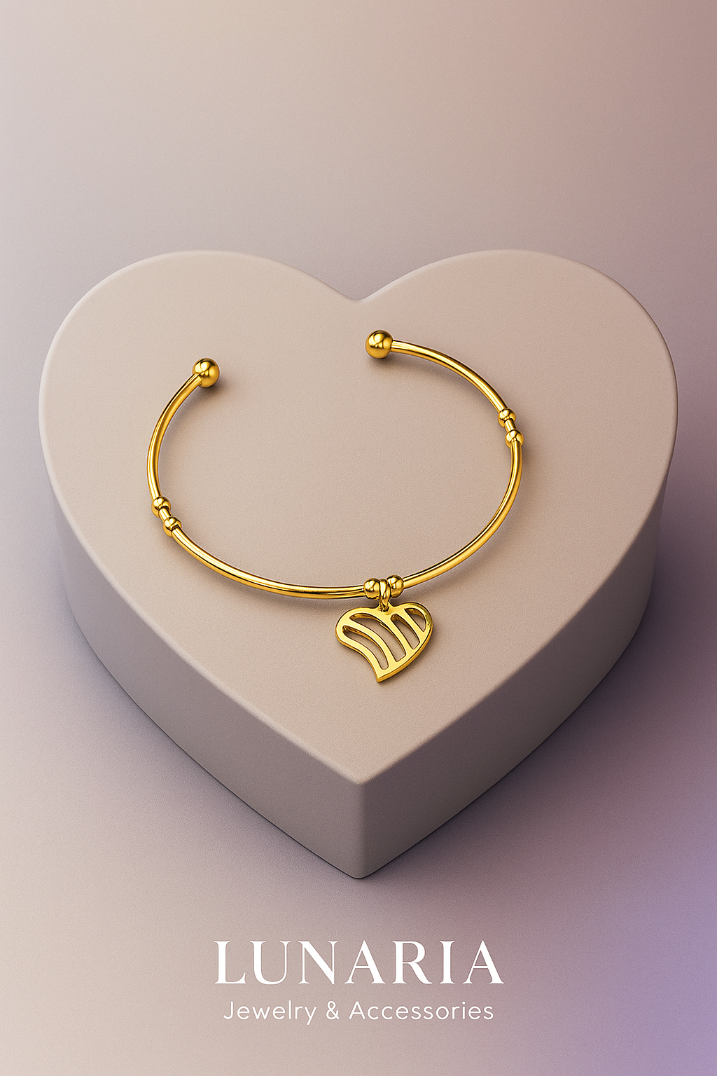 Brazalete Latido Dorado