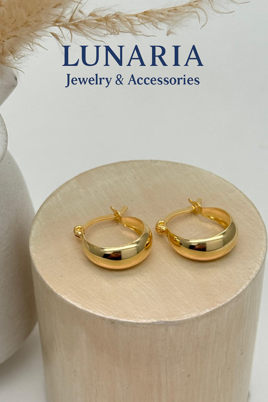 Candongas en Oro Laminado 18k