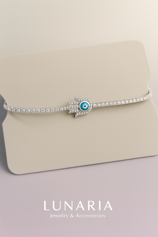 Pulsera Diamantada Hamsa