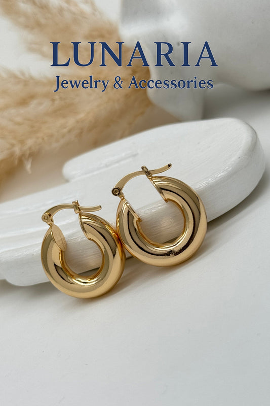 Candongas en Oro Laminado 18k