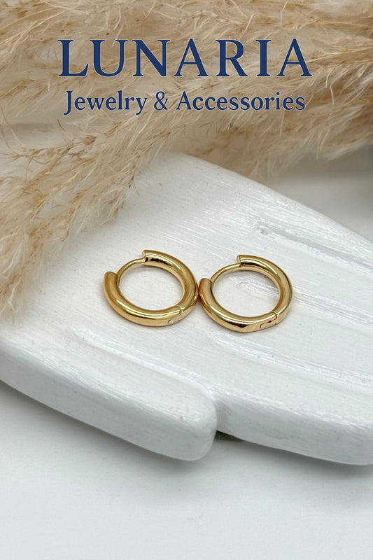 Aros en Oro Laminado 18K