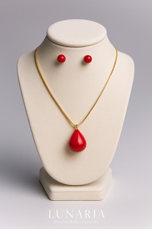 Set de Collar y Aretes