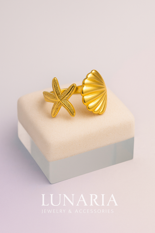 Anillo Oceano Dorado