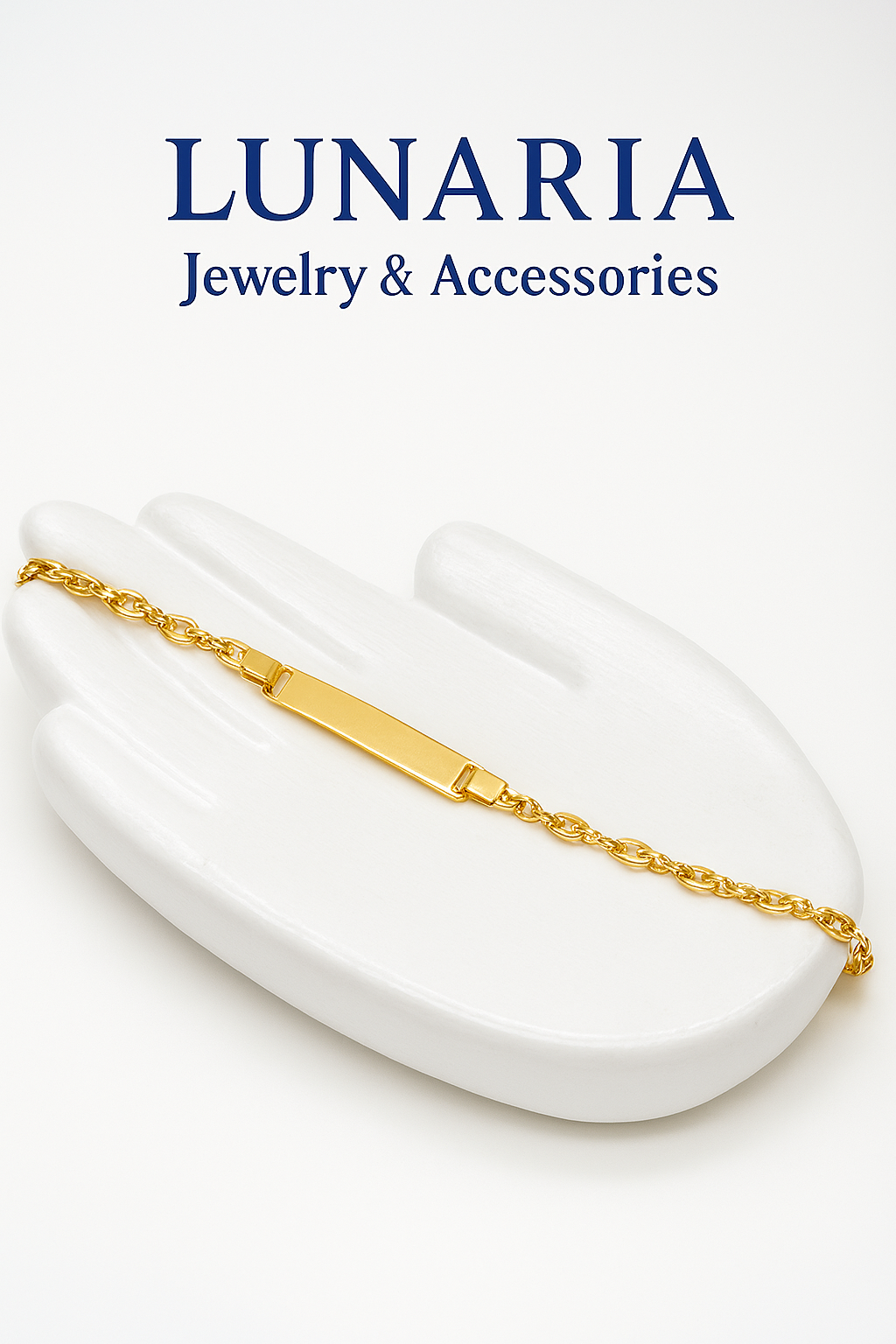 Pulsera Tejido Gucci con Placa