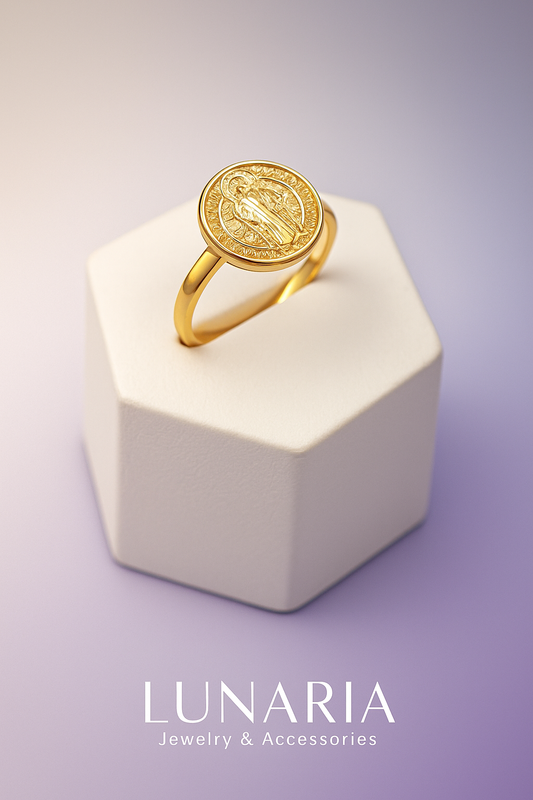 Anillo Placa San Benito