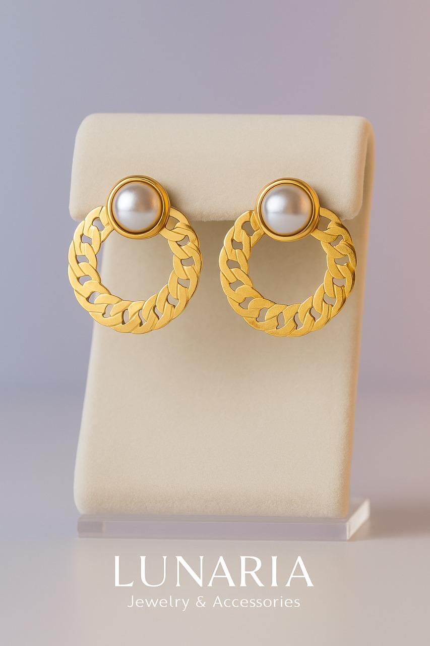 Aretes Tesoro de Perla