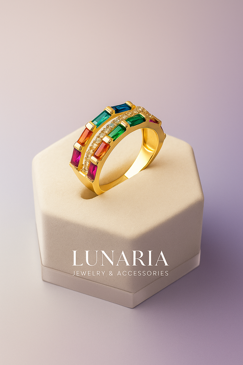 Anillo Circones Multicolor