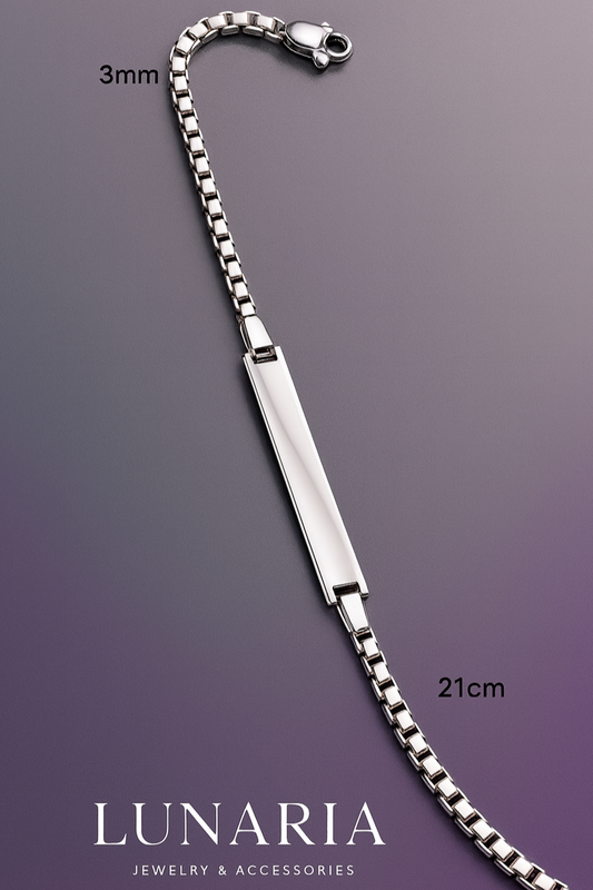 Esclava Tejido Cajon con Placa