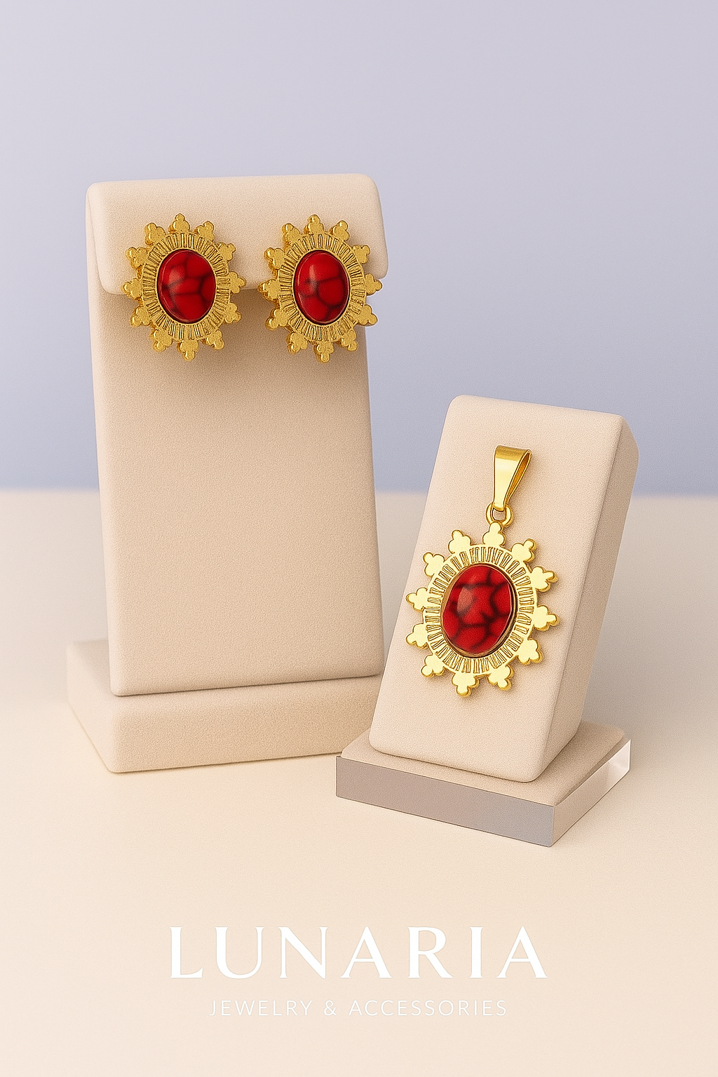 Set de Dije y aretes