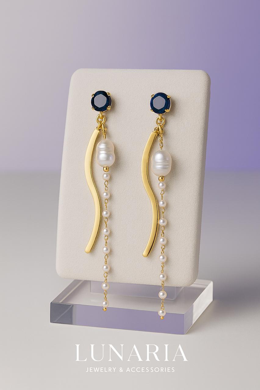 Pendientes Susurro de Amor Negro