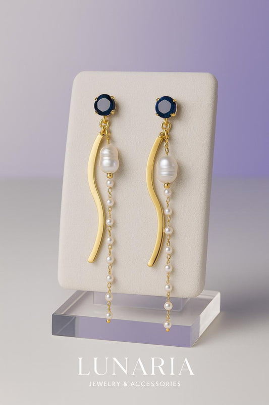 Pendientes Susurro de Amor Negro