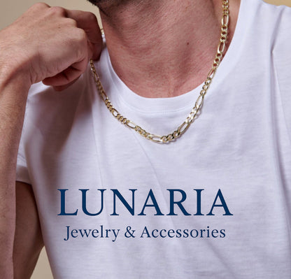 Cadena Tejido Figaro Grueso 50 cm