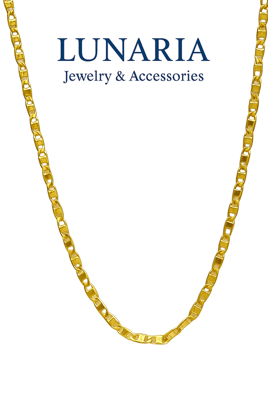 Cadena Tejido Eslabon Plano 45 cm